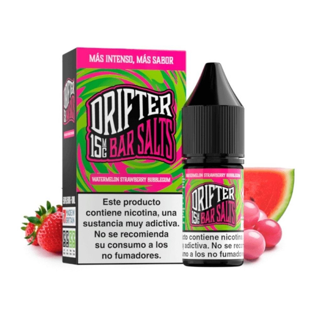 DRIFTER BAR SALT WATERMELON STRAWBERRY BUBBLEGUM