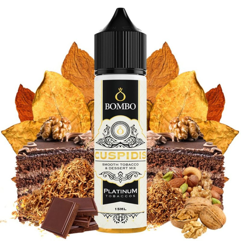 AROMA BOMBO PLATINUM TOBACCOS CUSPIDIS 15ML/60 (LONGFILL)