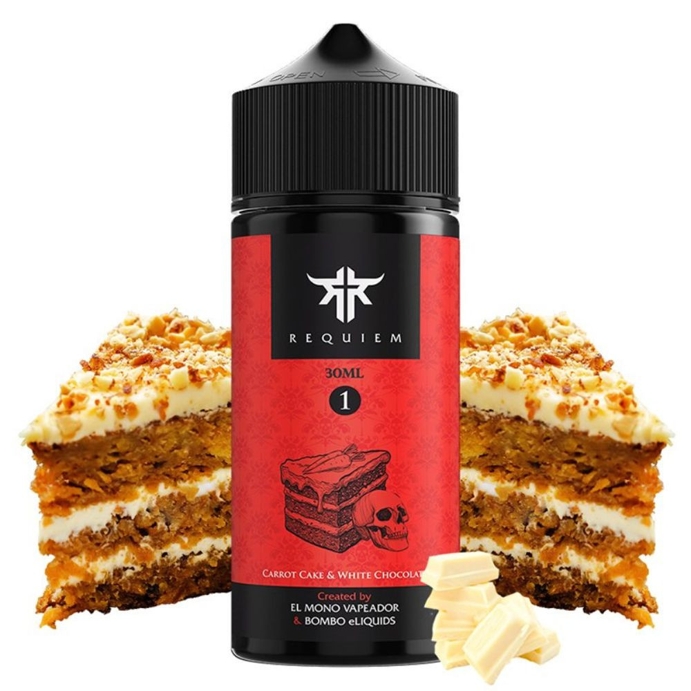AROMA EL MONO VAPEADOR & BOMBO REQUIEM 1 30ML/120 (LONGFILL)