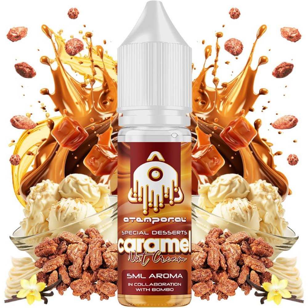 AROMA ATEMPORAL CARAMEL NUT CREAM 5ML/15 (MINILONGFILL)