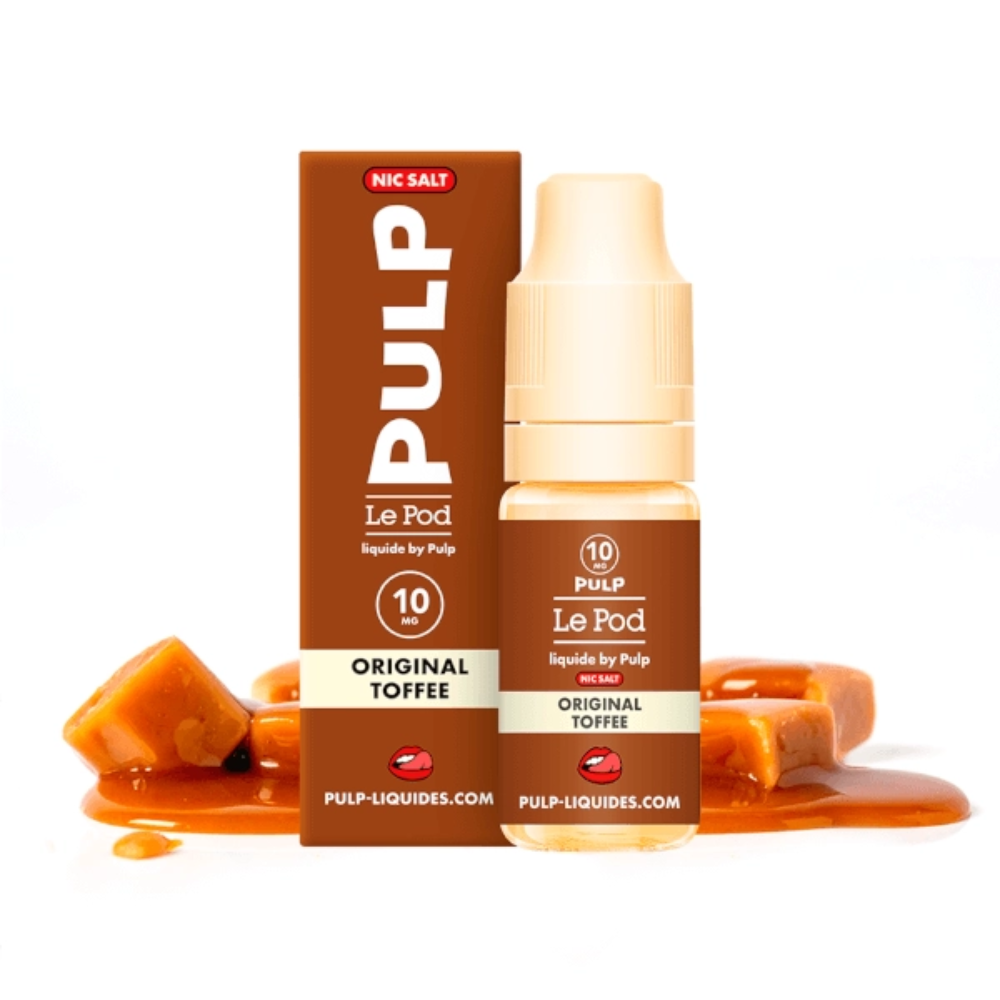 PULP LE POD SALT ORIGINAL TOFFEE