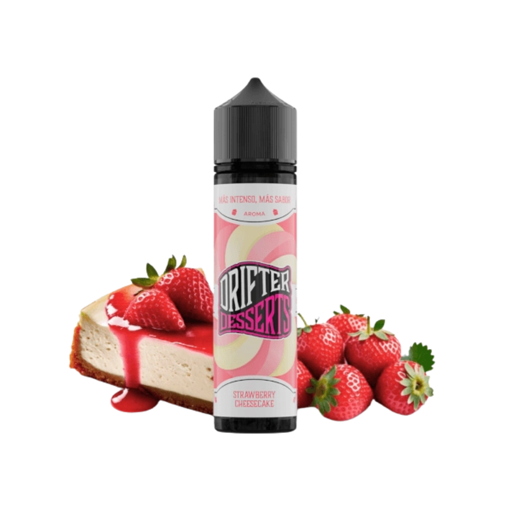 AROMA DRIFTER DESSERTS STRAWBERRY CHEESECAKE 16ML/60 (LONGFILL)