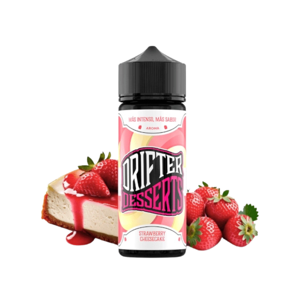 AROMA DRIFTER DESSERTS STRAWBERRY CHEESECAKE 24ML/120 (LONGFILL)