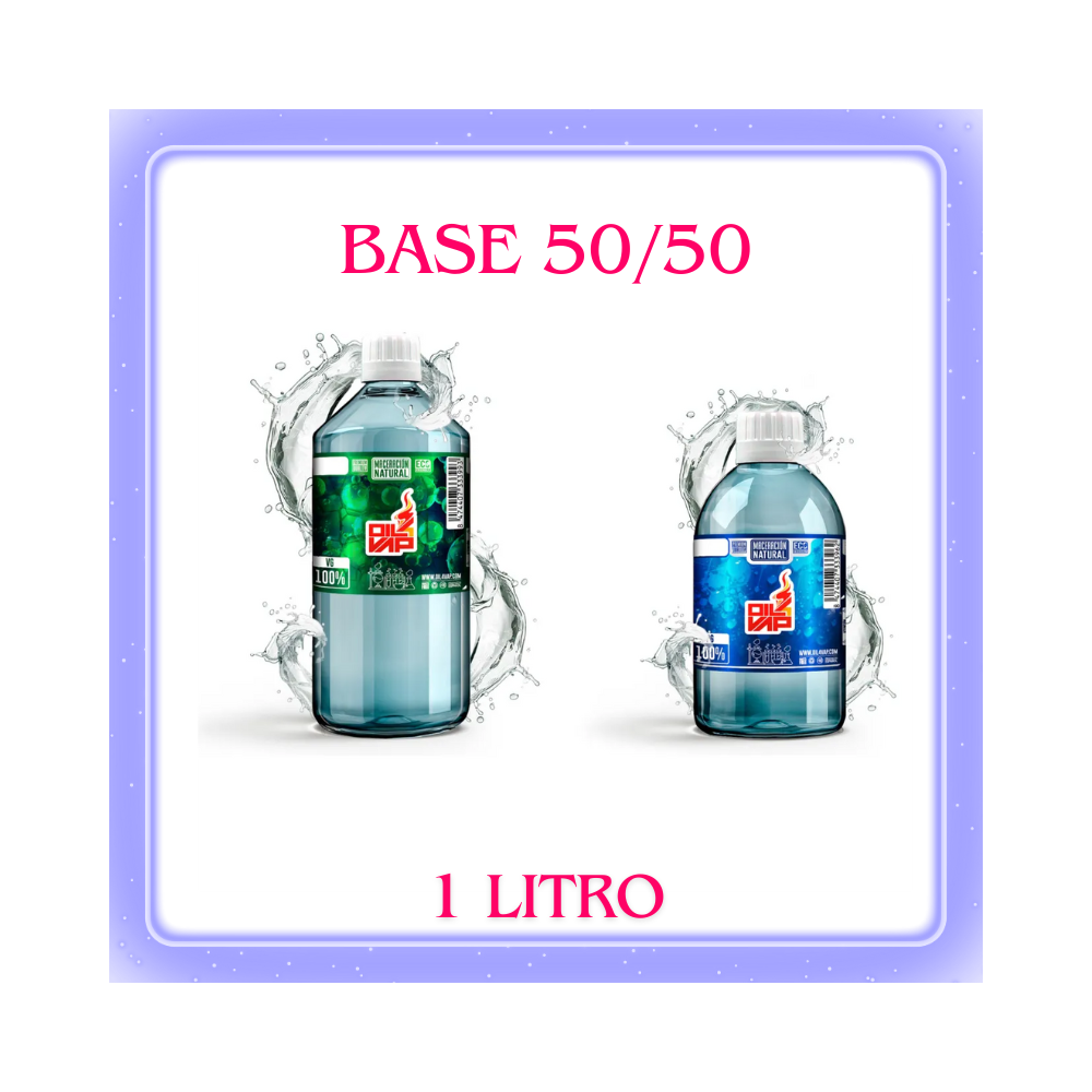 BASE OIL4VAP 50/50 1LITRO 0MG