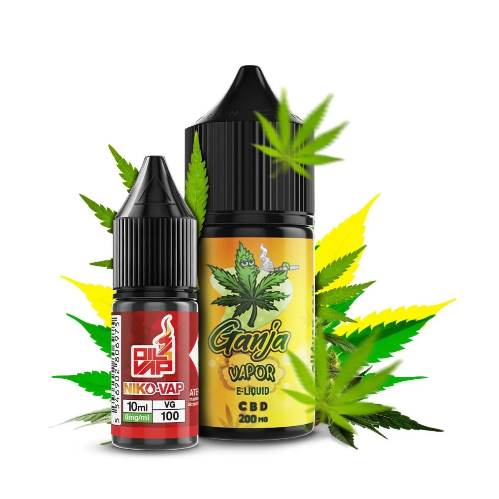 AROMA CBD CANNA JUICE GANJA VAPOR 200MG (LONGFILL)
