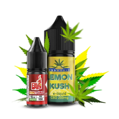 AROMA CBD CANNA JUICE LEMON KUSH 200MG (LONGFILL)
