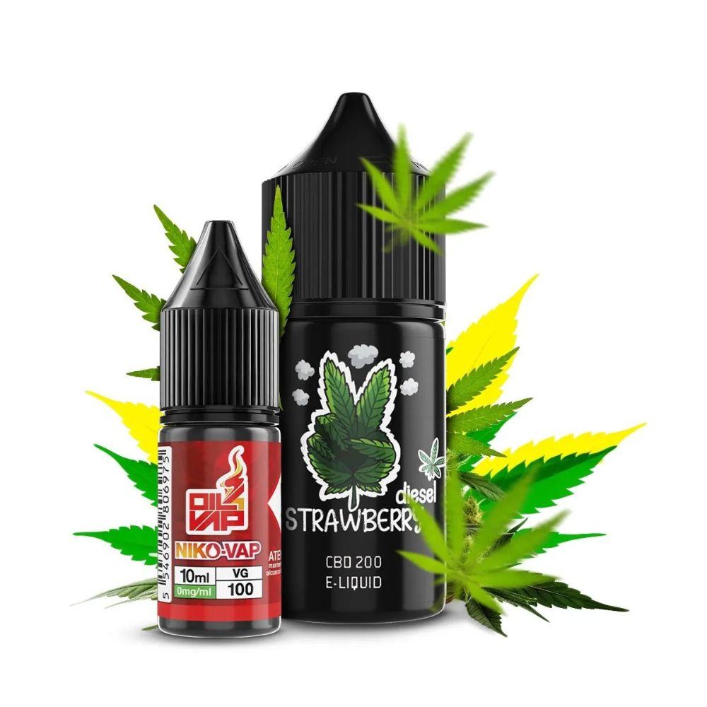 AROMA CBD CANNA JUICE STRAWBERRY DIESEL 200MG (LONGFILL)