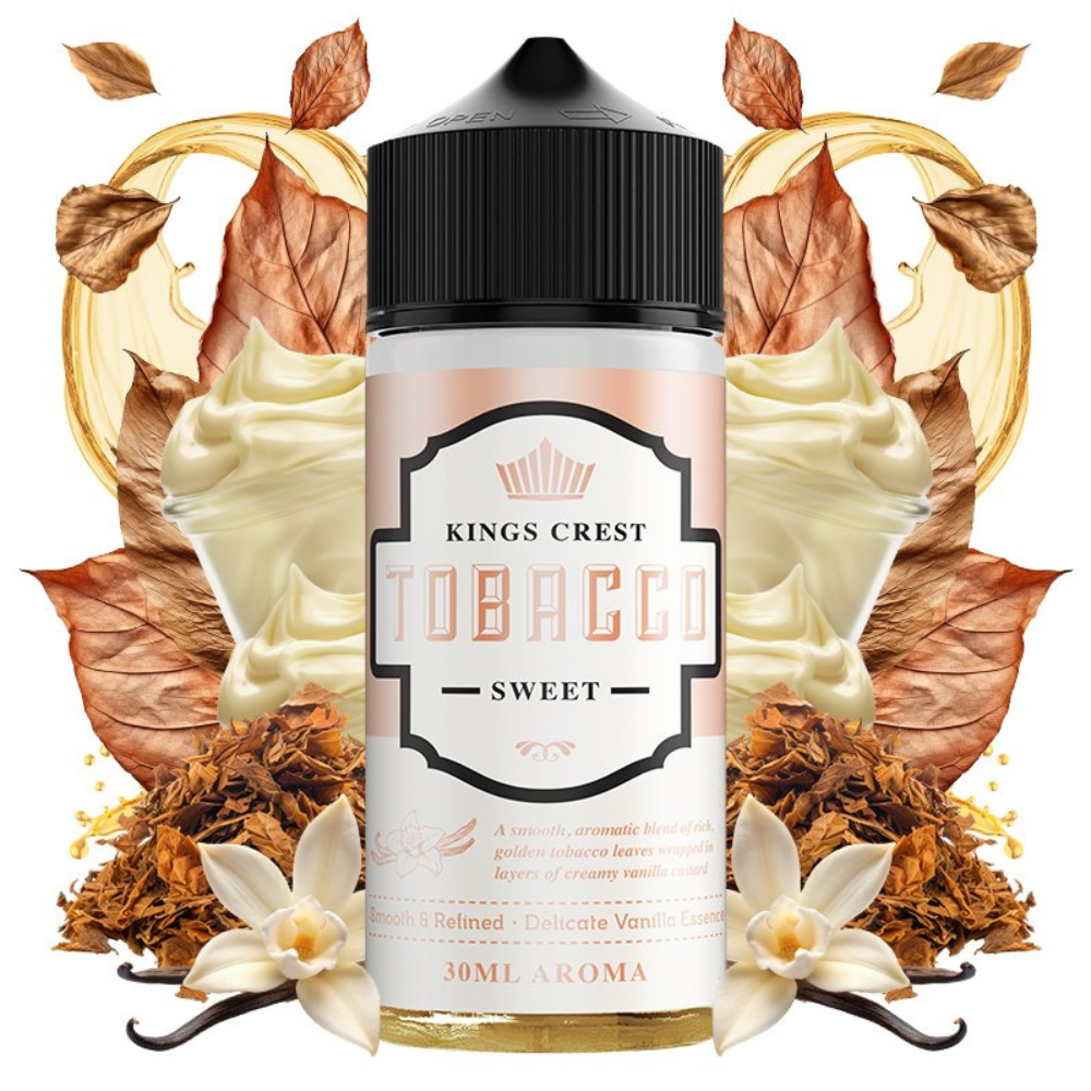 AROMA KINGS CREST TOBACCO SWEET 30ML/120 (LONGFILL)