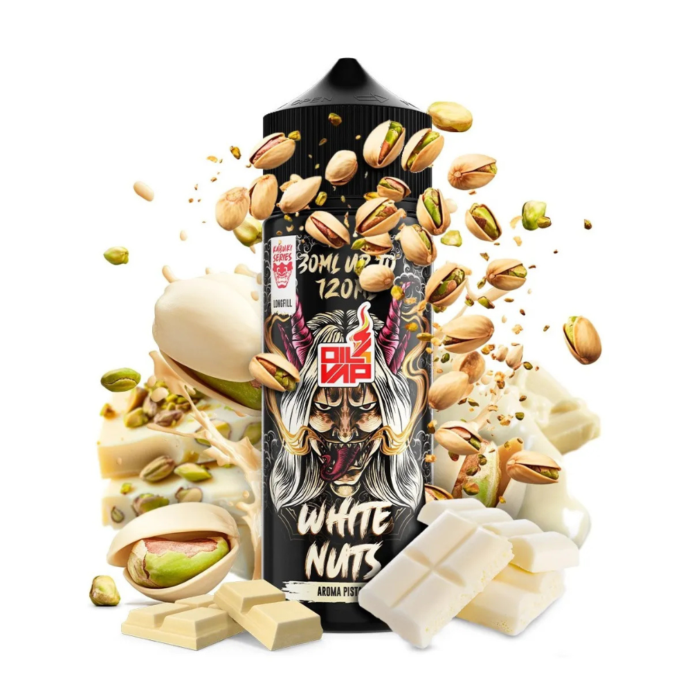 AROMA KABUKI SERIES BY OIL4VAP WHITE NUTS 30ML (LONGFILL)