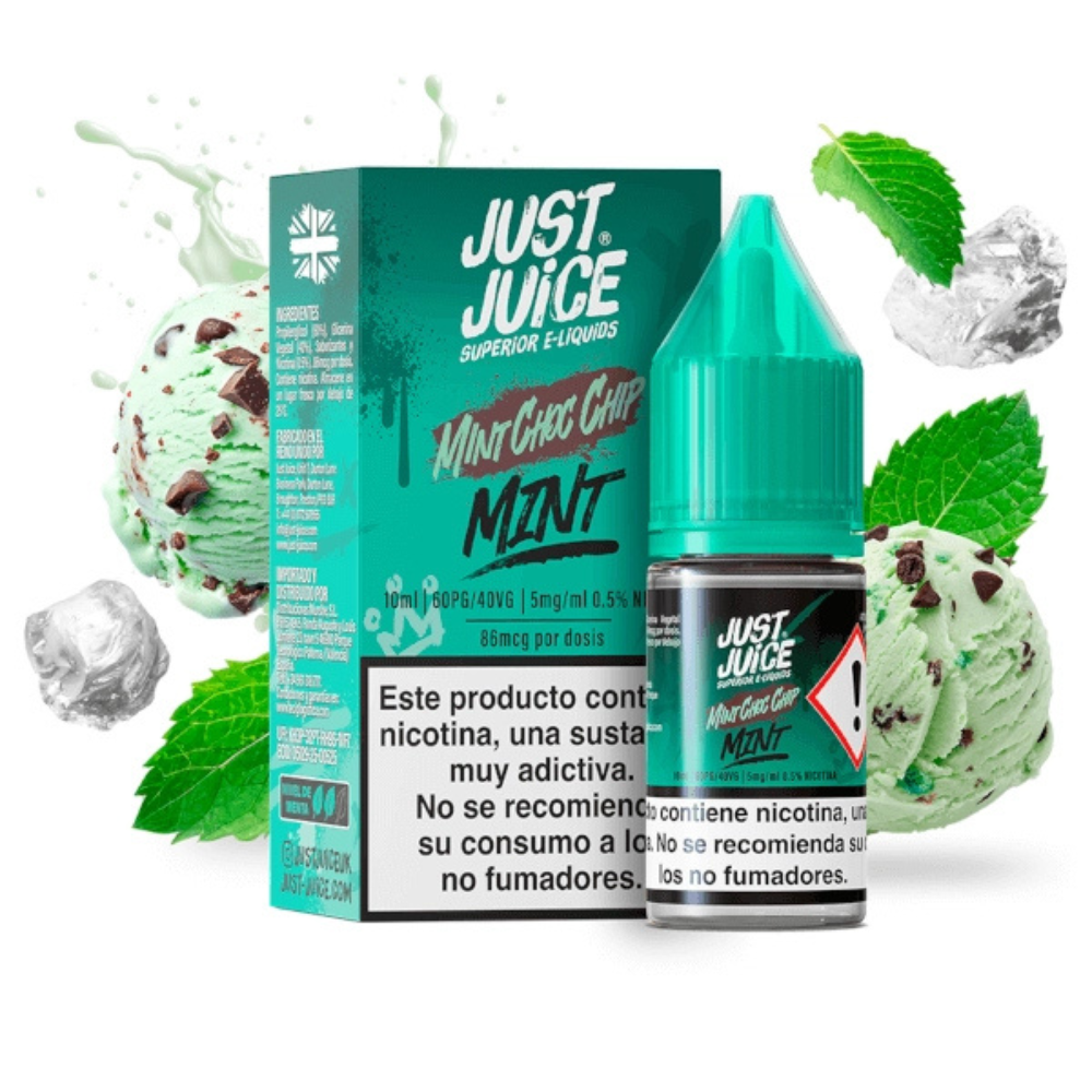 SALES JUST JUICE MINT RANGE CHOCO CHIP