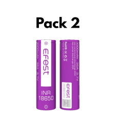 BATERÍA EFEST INR 18650 3000mAh 35 A PACK 2