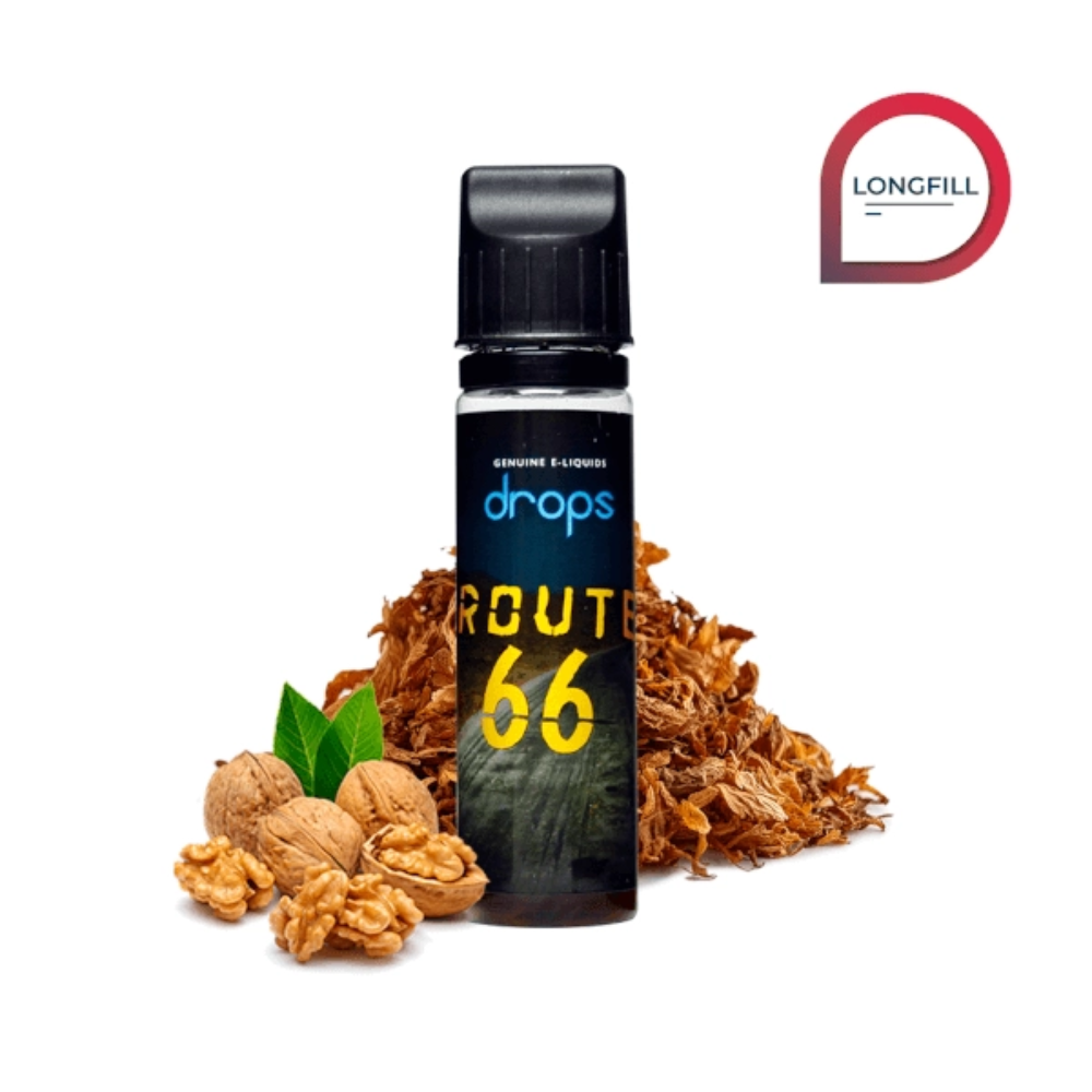 AROMA DROPS ROUTE 66  8ML/60 (LONGFILL)