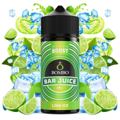 AROMA BOMBO BAR JUICE HYPER BOOST LIME ICE 10ML/120 (LONGFILL)