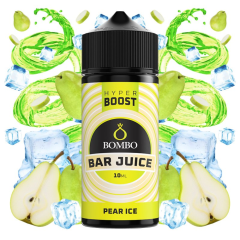 AROMA BOMBO BAR JUICE HYPER BOOST PEAR ICE 10ML/120 (LONGFILL)