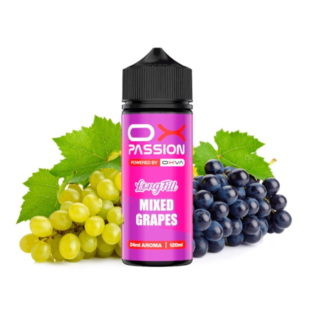 AROMA OXVA OX PASSION MIXED GRAPE 24ML/120 (LONGFILL)