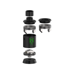 THUNDER CLOUD X GRIMM GREEN RECOIL R3 RDA GREEN BLACK EDITION ATOMIZADOR