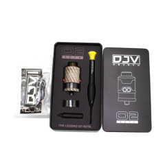 DJV RDTA V2 FIBER ENGRAVE ATOMIZADOR BLUE