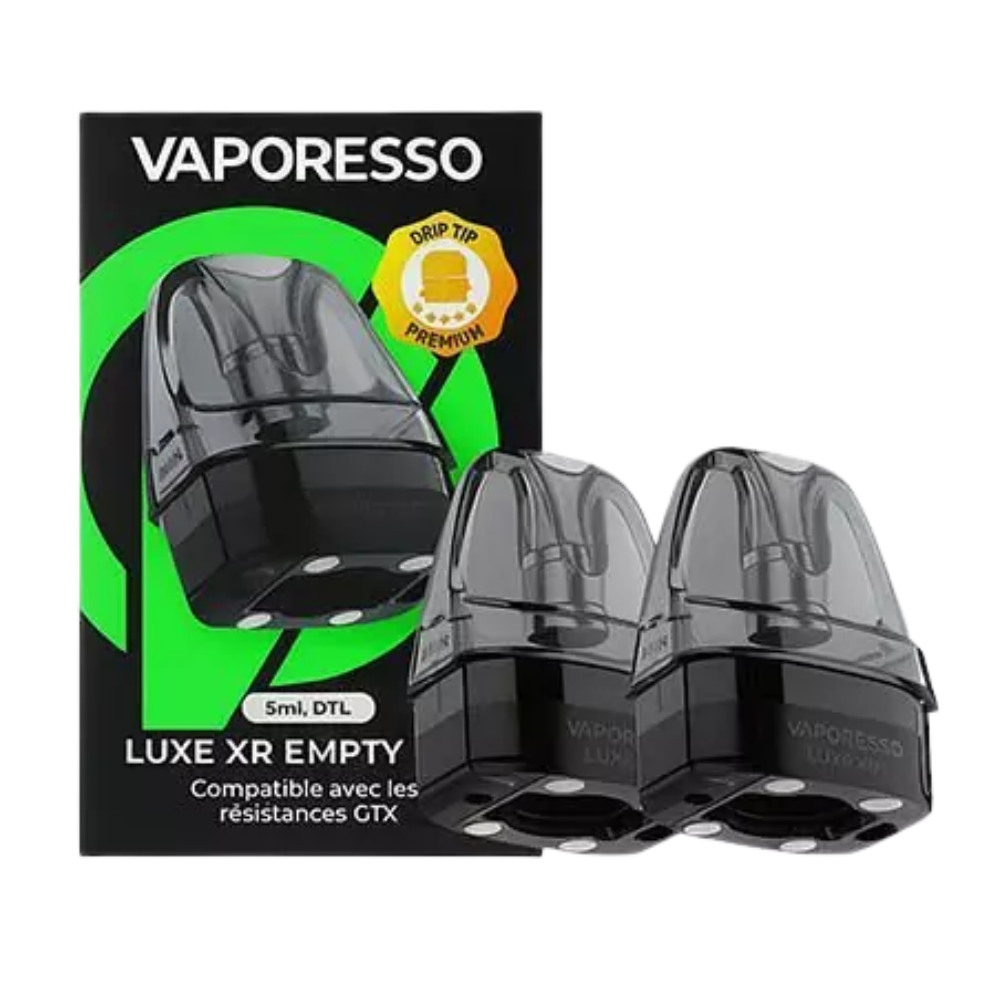 VAPORESSO LUXE XR MTL DRIP TIP PREMIUM CARTUCHO VACIO