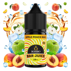 AROMA BAR JUICE BY BOMBO APPLE PEACH MAX 10ML (MINILONGFILL)
