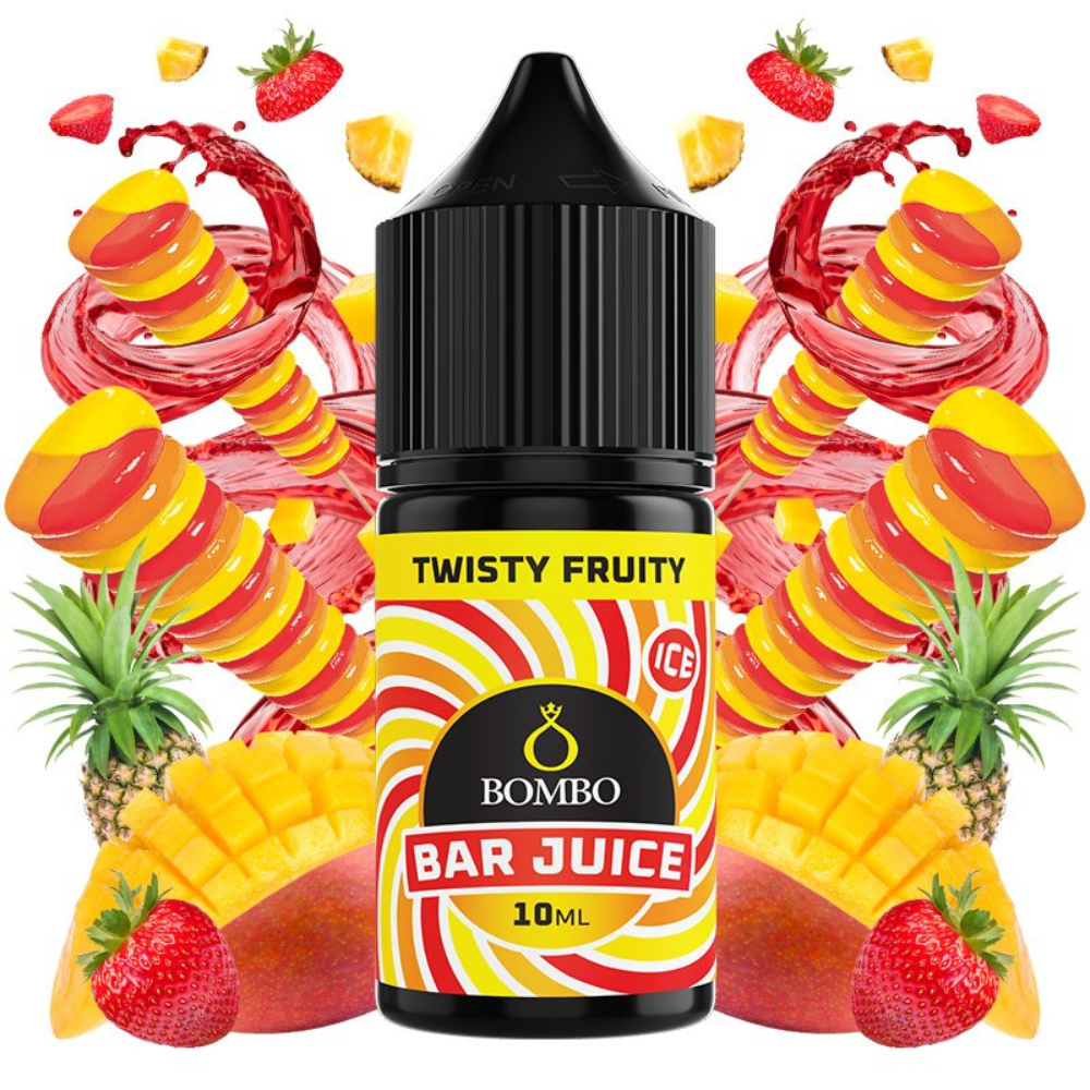 AROMA BAR JUICE BY BOMBO TWISTY FRUITY 10ML (MINILONGFILL)