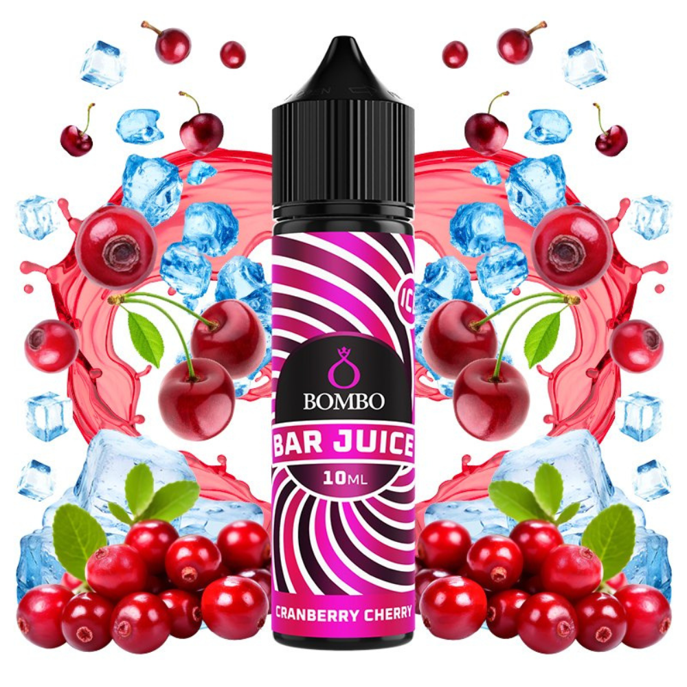 AROMA BAR JUICE BY BOMBO CRANBERRY CHERRY 10ML/60 (LONGFILL)