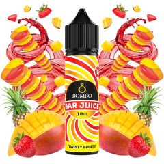 AROMA BAR JUICE BY BOMBO TWISTY FRUITY 10ML/60 (LONGFILL)