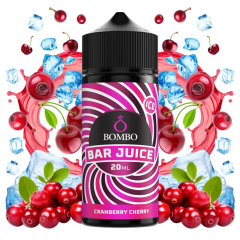 AROMA BAR JUICE BY BOMBO CRANBERRY CHERRY 20ML/120 (LONGFILL)