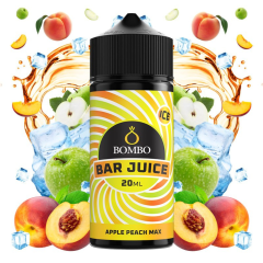 AROMA BAR JUICE BY BOMBO APPLE PEACH MAX 20ML/120 (LONGFILL)