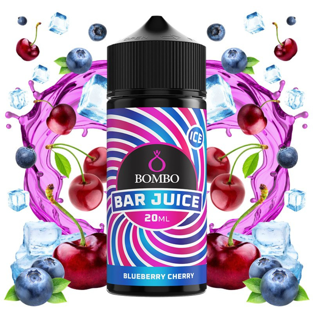 AROMA BAR JUICE BY BOMBO BLUEBERRY CHERRY 20ML/120 (LONGFILL)