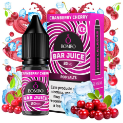 SALES BAR JUICE BY BOMBO CRANBERRY CHERRY