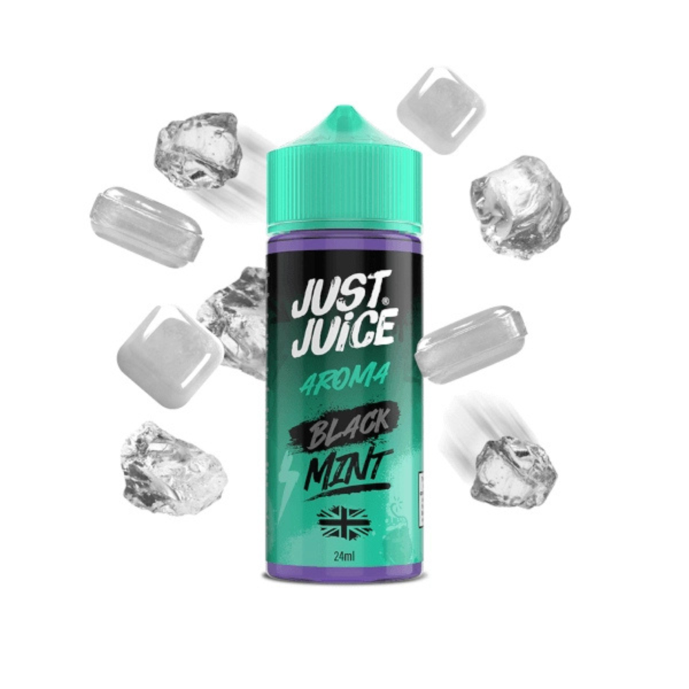 AROMA JUST JUICE MINT RANGE BLACK 24ML (LONGFILL)