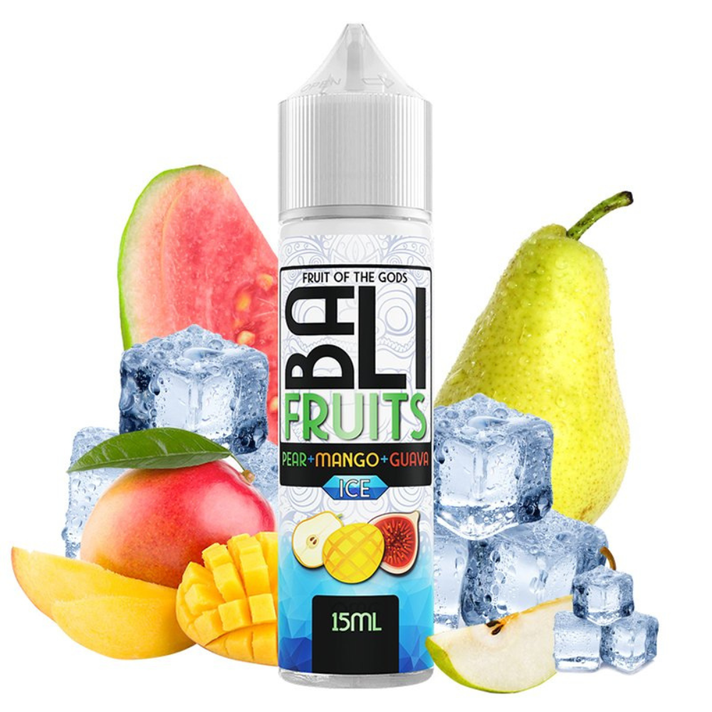 AROMA KINGS CREST BALI FRUITS ICE PEAR MANGO GUAVA 15ML/60 (LONGFILL)