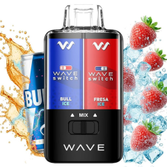 BUD VAPE WAVE SWITCH FRESA ICE BULL 40.000 CALADAS