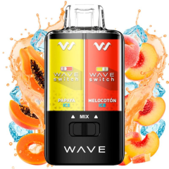 BUD VAPE WAVE SWITCH MELOCOTÓN ICE PAPAYA ICE 40.000 CALADAS