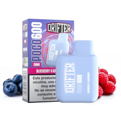 DRIFTER POCO 600 BLUEBERRY RASPBERRY DESECHABLE 20MG