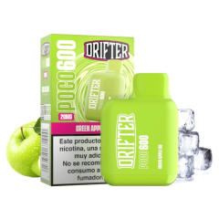 DRIFTER POCO 600 GREEN APPLE ICE DESECHABLE 20MG