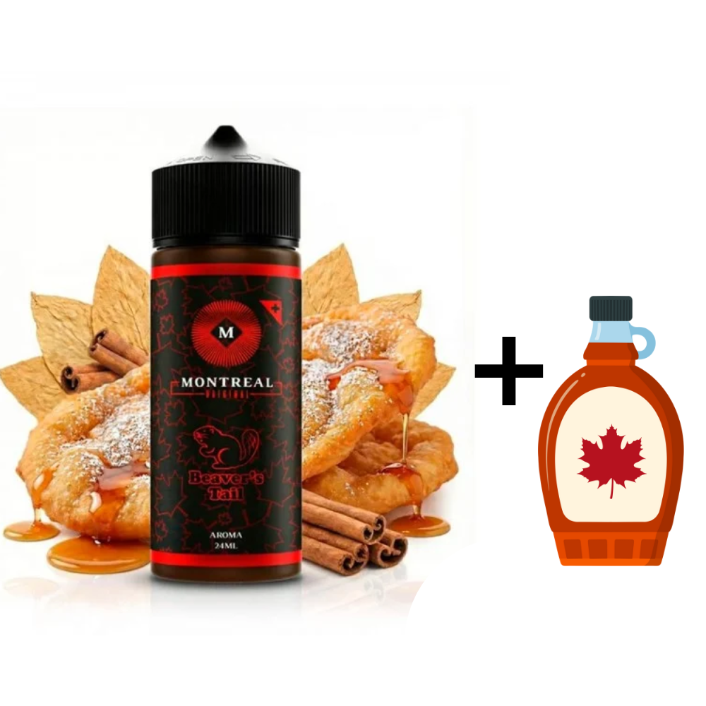 AROMA MONTREAL BEAVERS TAIL 24ML/120 (LONGFILL) EDICIÓN LIMITADA