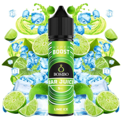 AROMA BOMBO BAR JUICE HYPER BOOST LIME ICE 5ML/60 (LONGFILL)