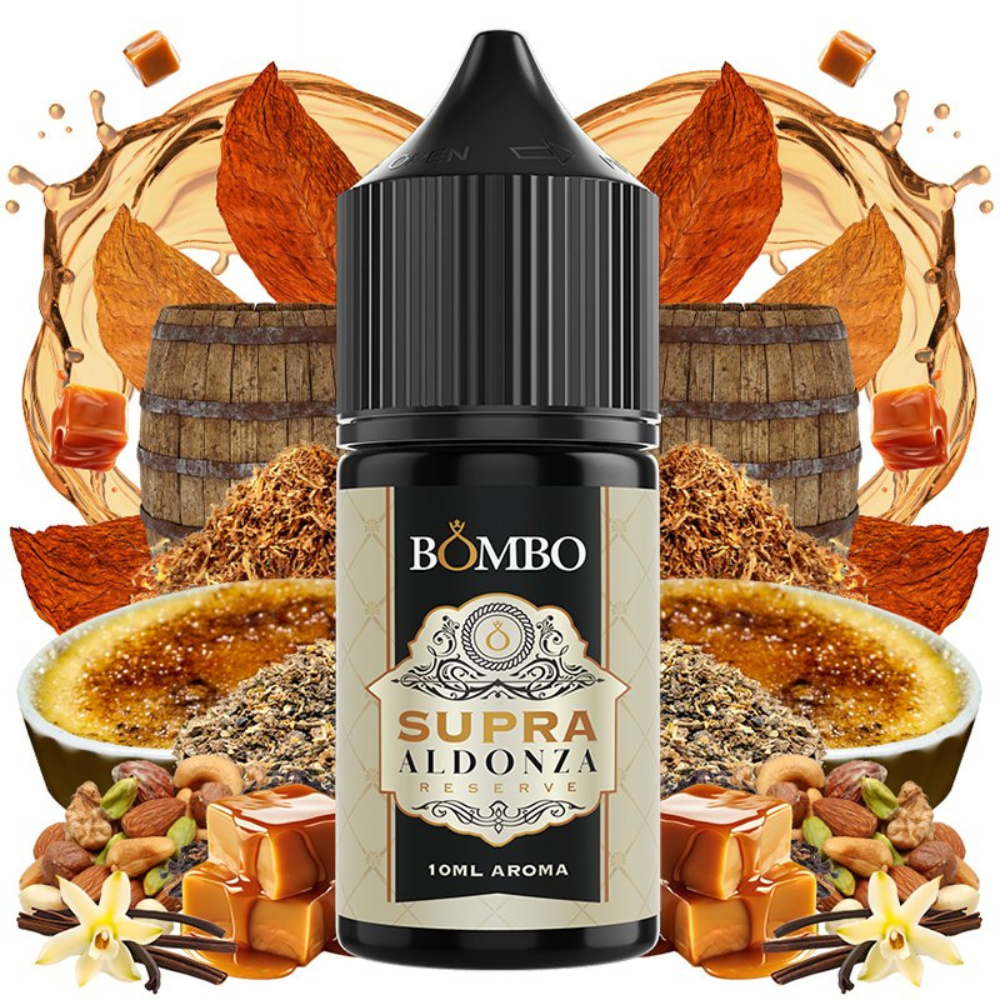 AROMA BOMBO SUPRA ALDONZA RESERVE 10ML/30ML CORE EDITION (MINILONGFILL)