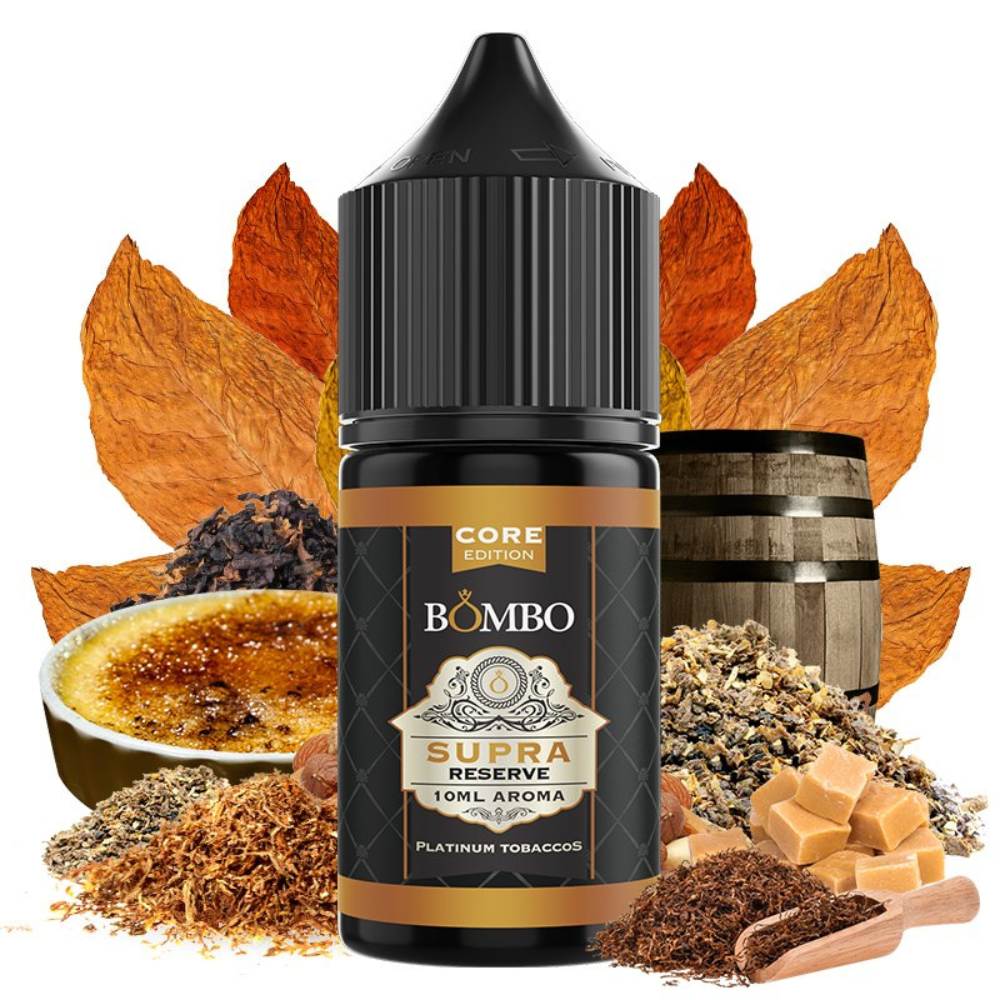 AROMA BOMBO SUPRA RESERVE 10ML/30ML CORE EDITION (MINILONGFILL)