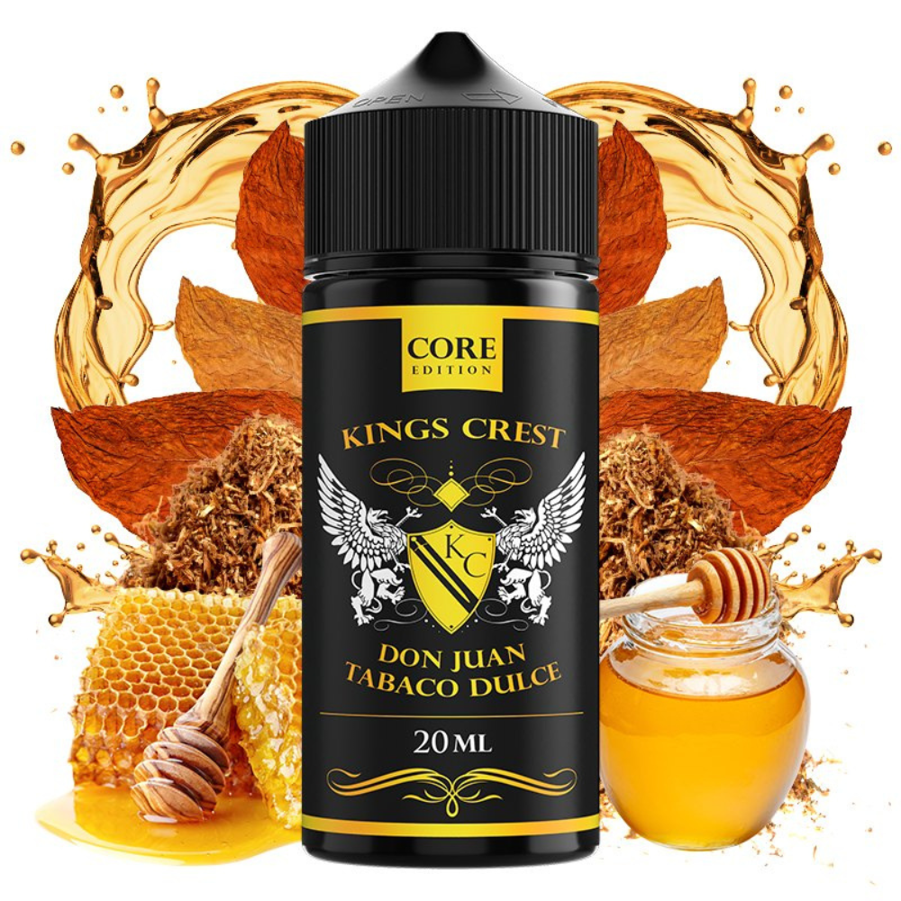 AROMA KINGS CREST DON JUAN TABACO DULCE 20ML/120 CORE EDITION (LONGFILL)