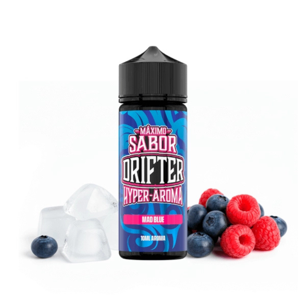 AROMA DRIFTER HYPER MAD BLUE 10ML/120 (LONGFILL)