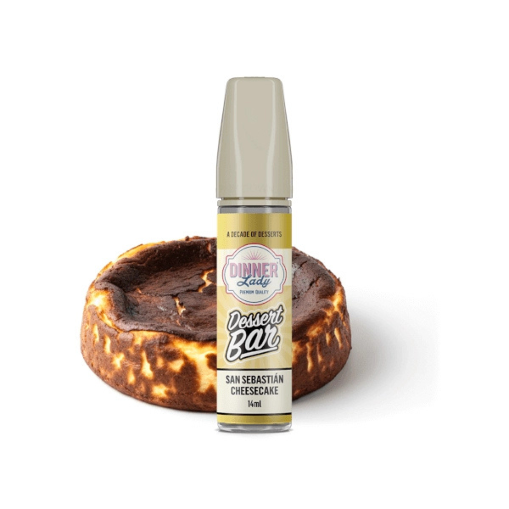 AROMA DINNER LADY DESSERT BAR SAN SEBASTIAN CHEESECAKE  14ML/60ML (LONGFILL)