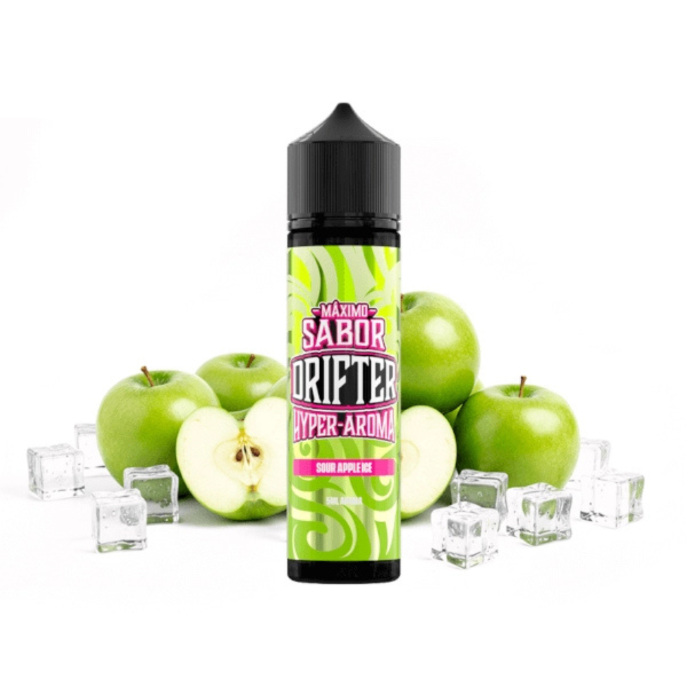 AROMA DRIFTER HYPER SOUR APPLE ICE 5ML/60 (LONGFILL)