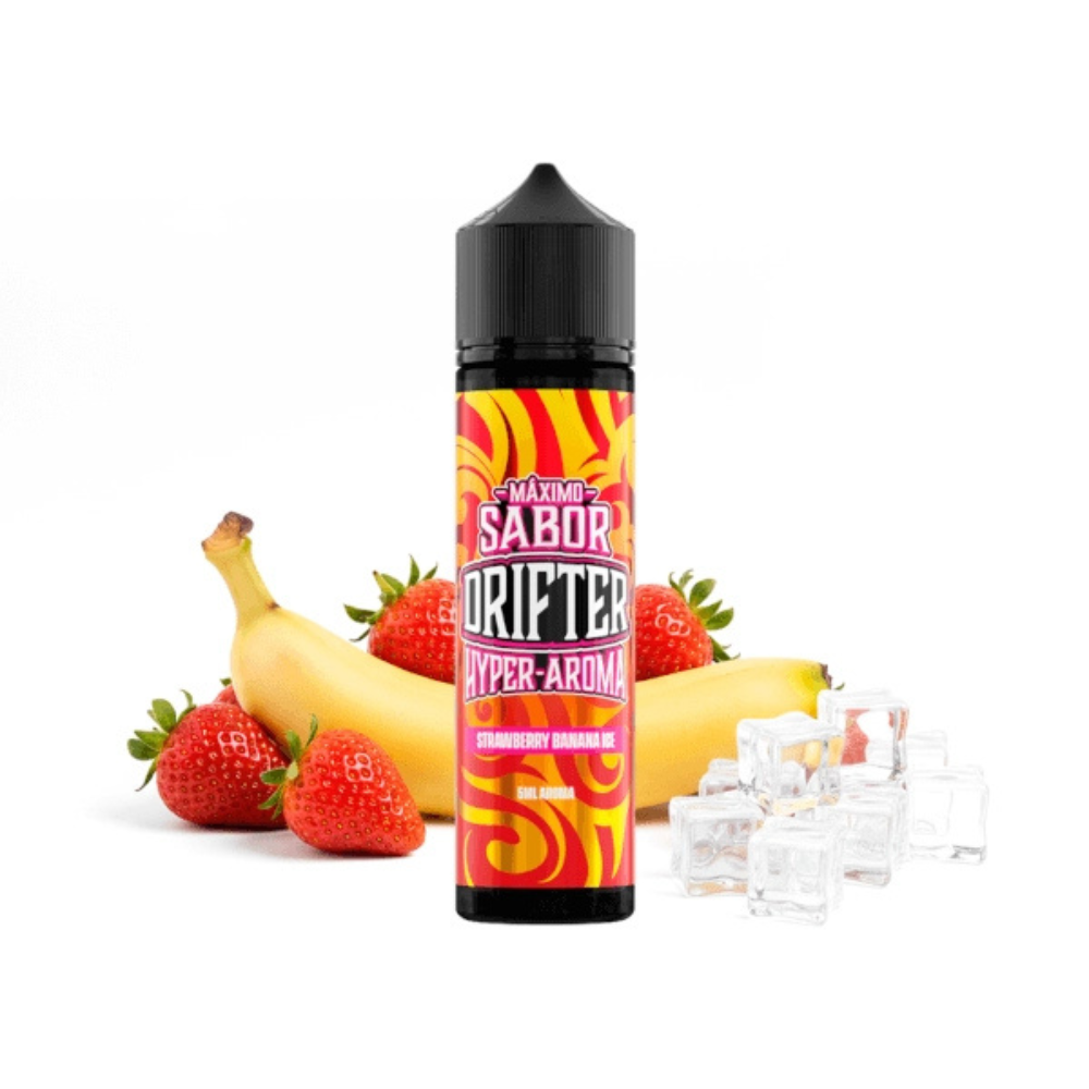 AROMA DRIFTER HYPER STRAWBERRY BANANA ICE 5ML/60ML (LONGFILL)