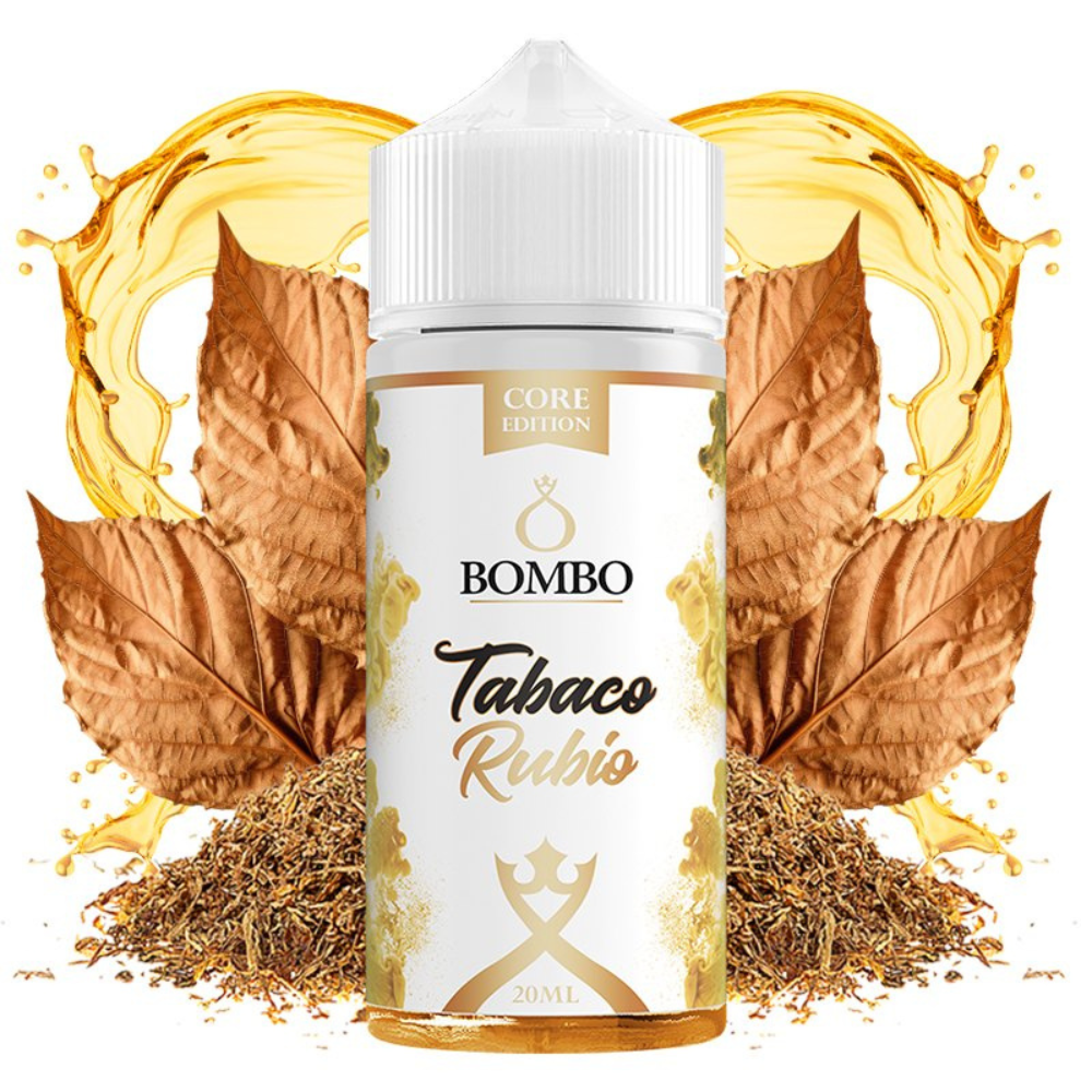 AROMA BOMBO TABACO RUBIO 20ML/120 CORE EDITION (LONGFILL)