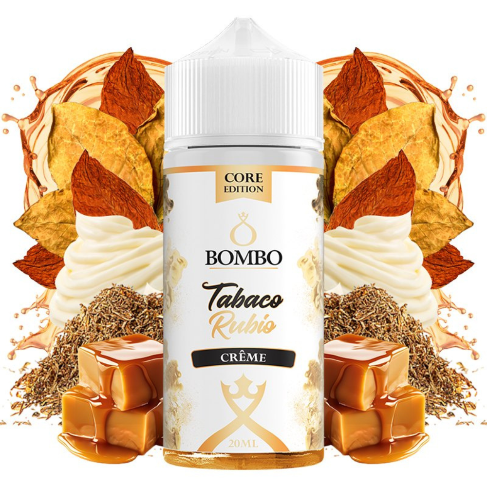 AROMA BOMBO TABACO RUBIO CREME 20ML/120 CORE EDITION (LONGFILL)