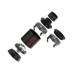 THUNDER CLOUD X RECOIL R3 RDA FIRE BACK HARDER EDITION ATOMIZADOR X GRIMM GREEN