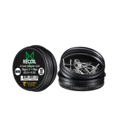 RECOIL THUNDER CLOUD X GRIMN GREEN 3 CORE CLAPTON COIL NI80 0.20