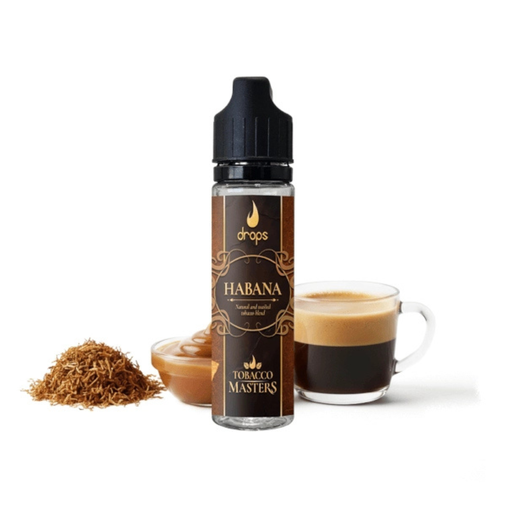 AROMA DROPS TOBACCO MASTERS HABANA 5ML/60 (LONGFILL)
